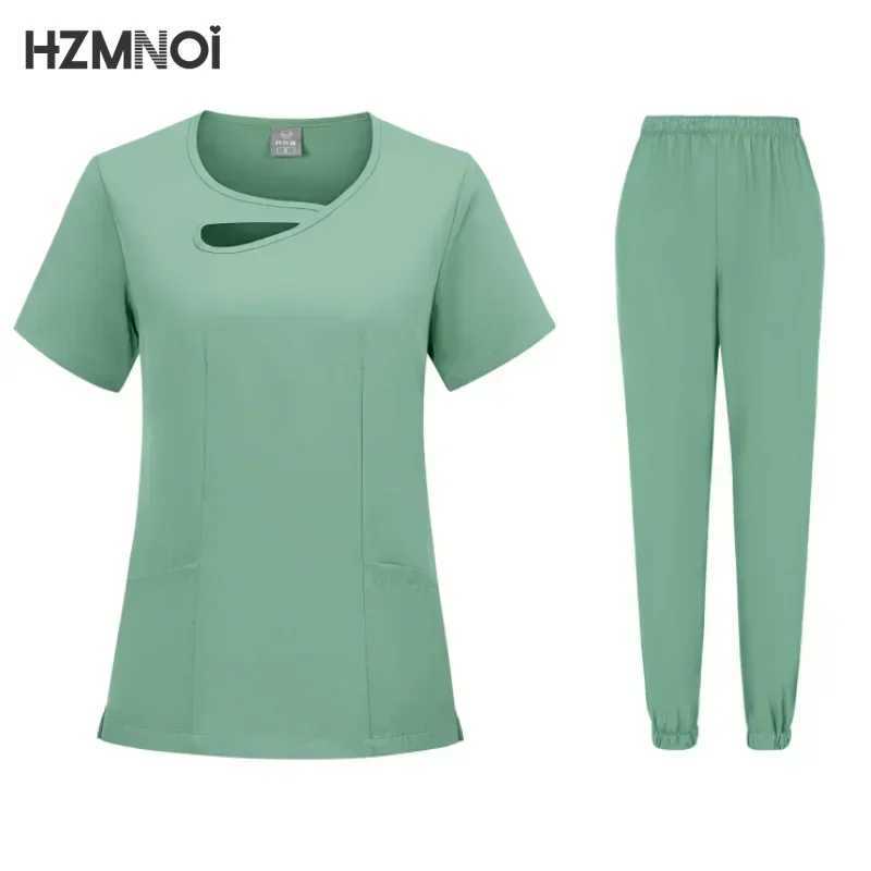 Medical Tops Pant Women Scrubs Uniforms Hospital Doctors Scrub Sets Nurses Accessories Dental Clinic Beauty Sn Workwear Suit X250410