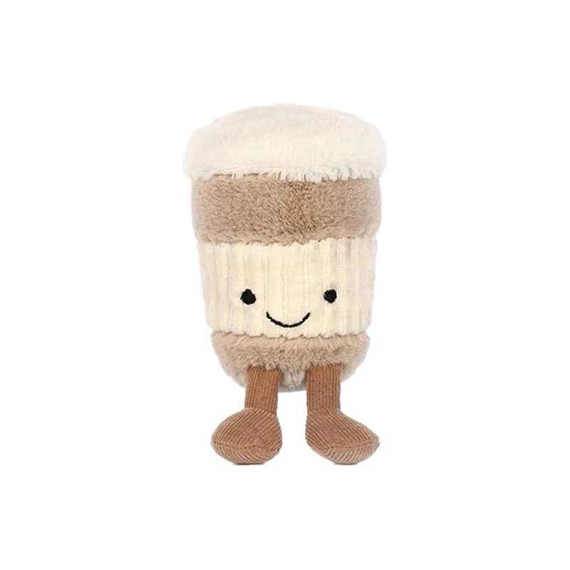 Hot Cute Plush Milk Tea Cup Keychain Cute Fluffy Beverage Keychain Bag Accessories Backpack Toy Doll Childrens Birthday Gift W250411