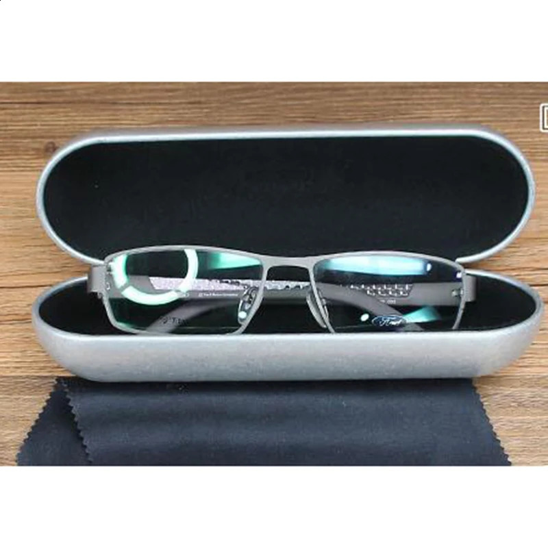 Tube shaped aluminum glasses case hard protector for reading glasses or sunglasses holder available in 2 sizes 250409