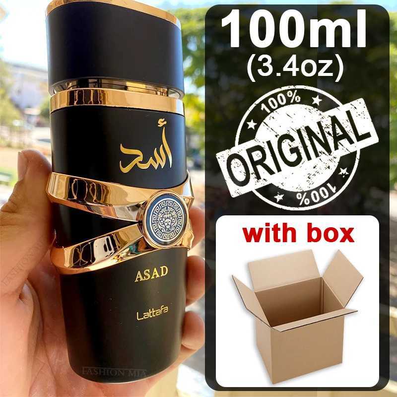 Original Asad Mens perfume 100ml Arab Premium Luxury Durable Yara Moi Tous Mens and Womens Christmas Gift perfume W250411