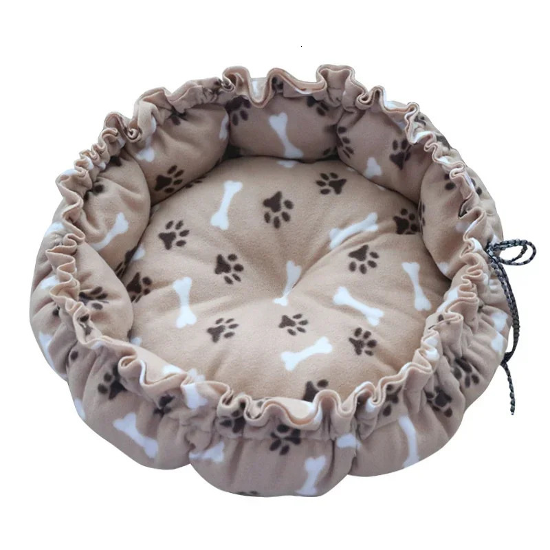 Creative Soft Warm Nest DualUse Pet Cushion For Cats Puppies Adjustable Bed Supplies Drawstring 251110