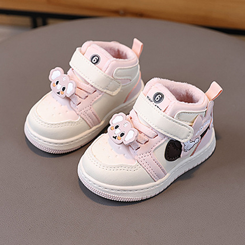 Winter Toddler Shoes New Boys Girl Sports Shoes Infant Baby Plush Cartoon Cute Anti Slip Comfortable Kidszworld Kids Skateboard Shoes Sneakers Sizes 1