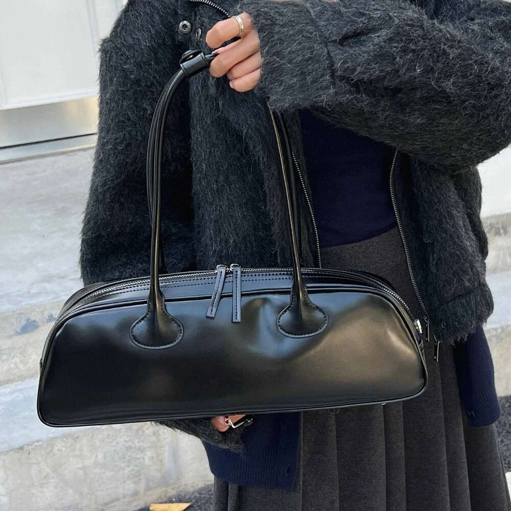 Designer Motingsome 2025 New Woman Bag Cowhide Genuine Fashionable Handbag French Designer Bags Stick Tote Purses