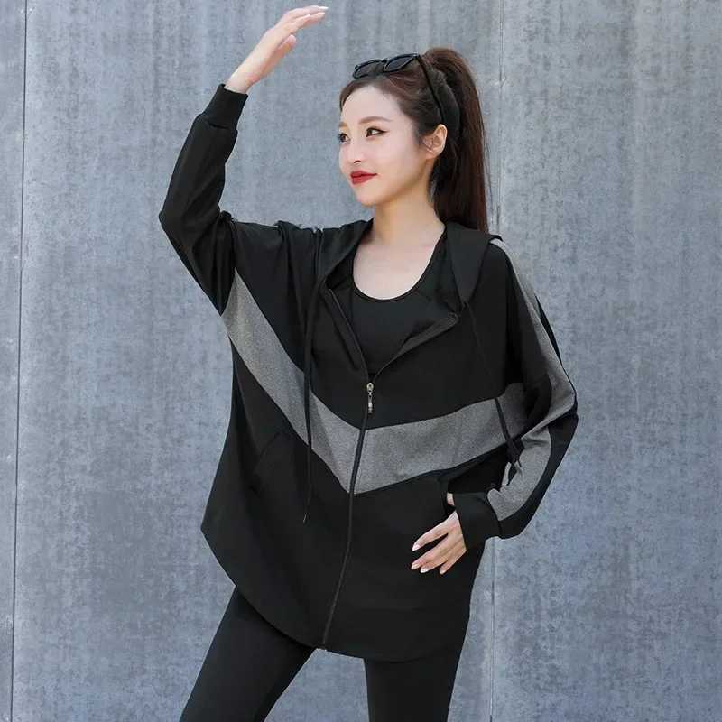 Jacket sports bra leg set womens track and field clothes training and exercise gym push ups yoga sportswearW250411