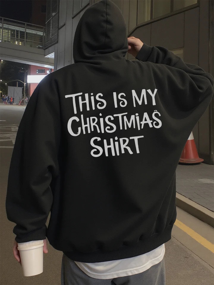 Hoodie for Men Streetwear Christmas Themed Graphic Hoodies for Men Suitable for Wearing in Spring Autumn and Winter 251106