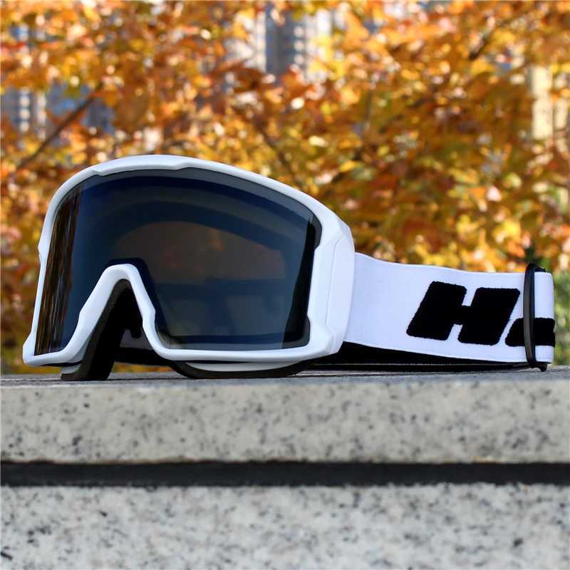 Full Color Light Ski Goggles Double Lens Layers Anti-Fog Big Ski Mask Glasses Skiing Men Snow Snowboard Goggles Winter Eyewear K251110