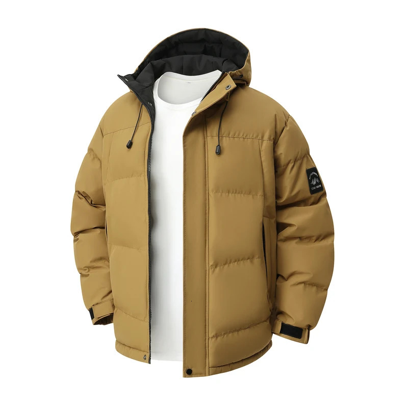 Winter Sports Down Jacket Mens Comfortable Couple Fashionable Womens Lightweight Outdoor Solid Color Waterproof Leisure Fashion 251106