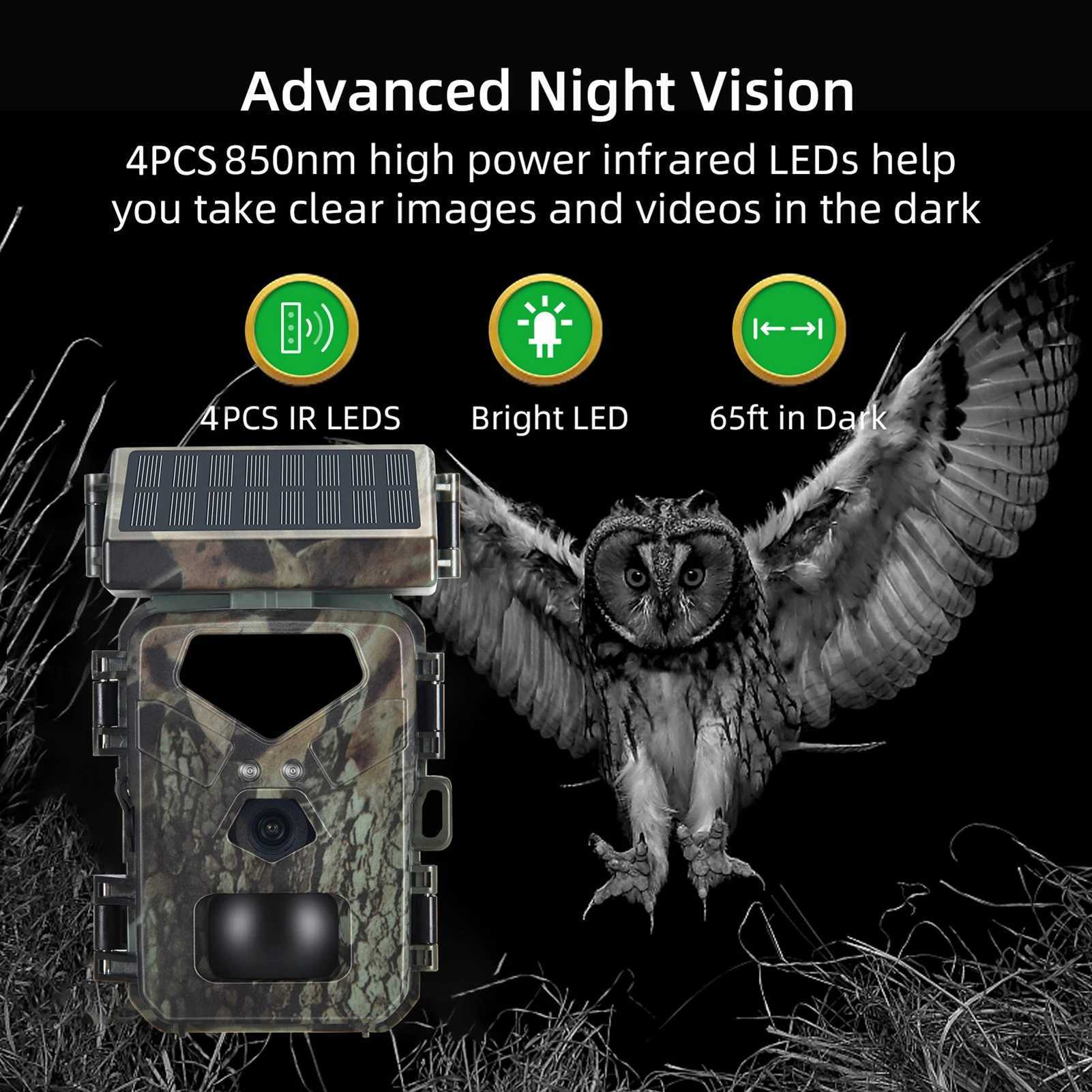 20MP/1080P Hunting Camera 0.3s Trigger Speed Night Vision Motion Activation Trajectory Camera X2504111