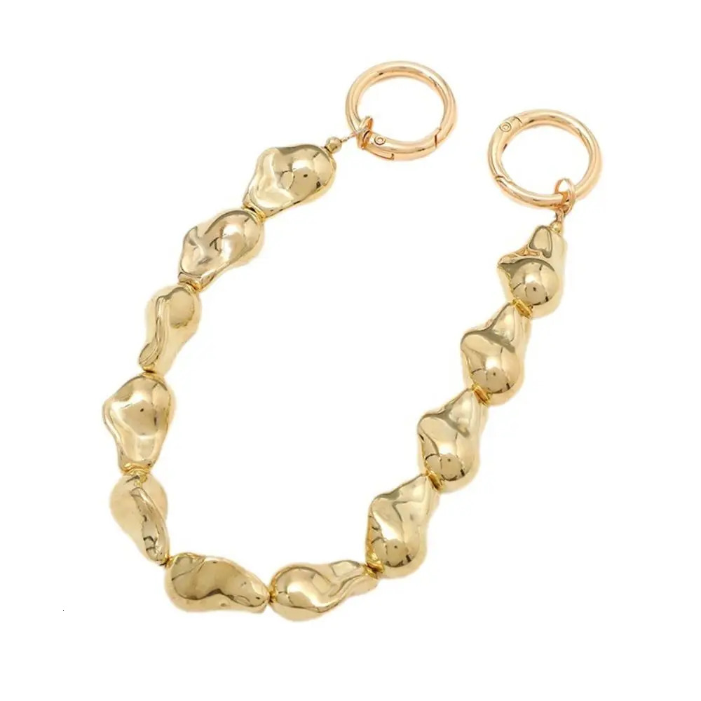 Korea Irregular Pearl Beaded Mobile Phone Chain For Women Girls Handbag Belt Strap ABS DIY Replacement Handle Bag Accessories 251110