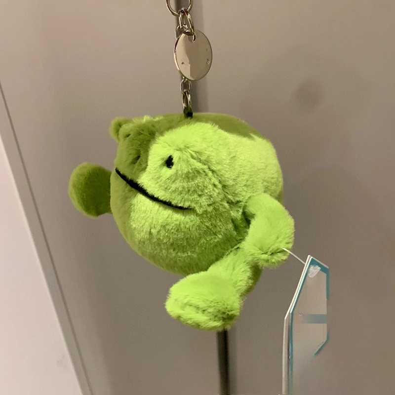 Jellycat with tags Wawa Rain Frog Keychain Pendant Bag Decorative Doll Pendant Cute Plug Toy Holiday Gift Filling Animal W250411