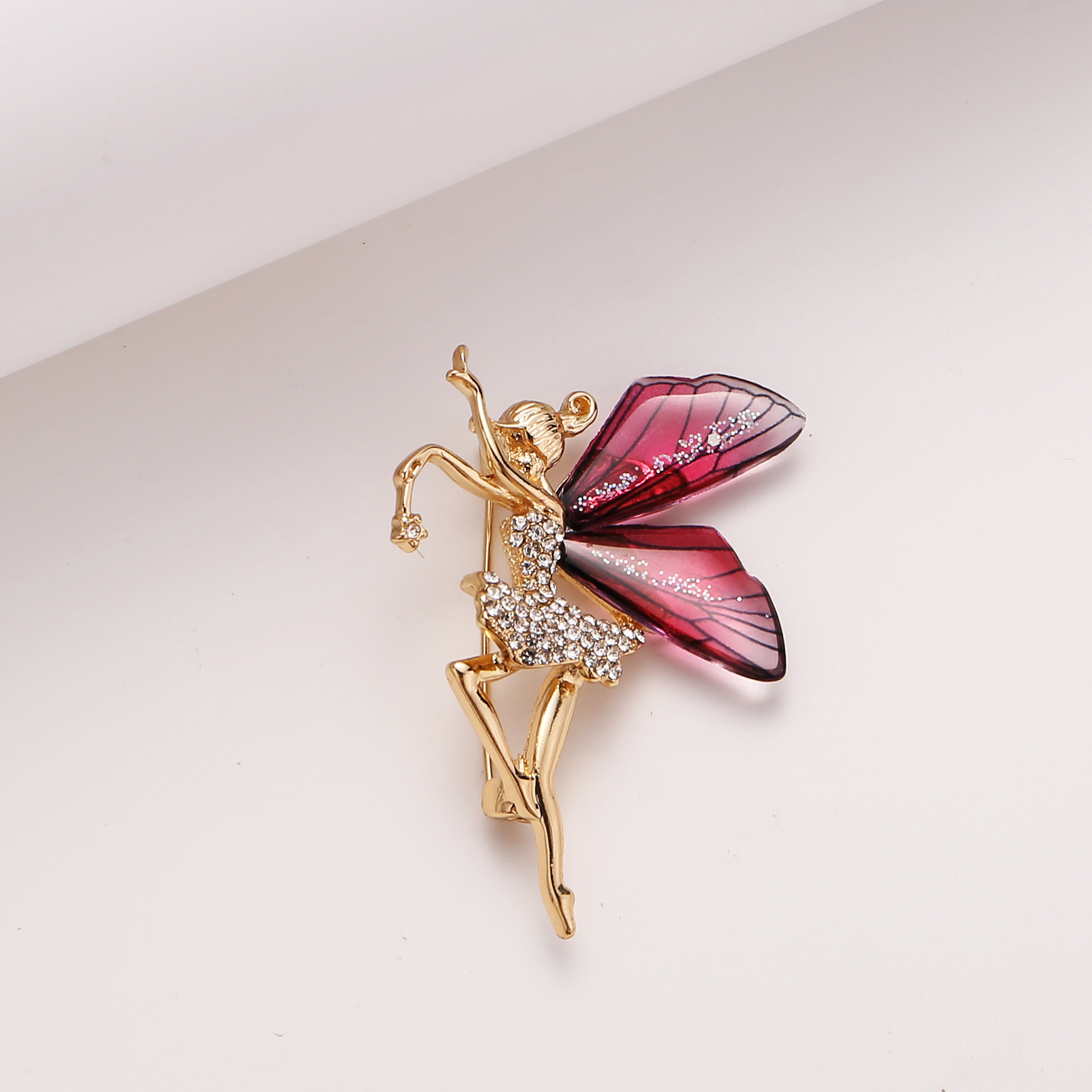 Classic Minimalist Design Charm Insect Brooch Meticulously Crafted Alloy Material Rhinestone With Brooch Exquisite Gift Womens Brooch