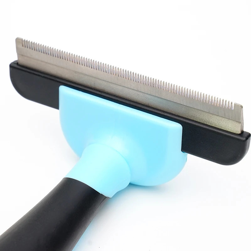 Stainless Steel Pet Dematting Comb for Dogs Cats Deshedding Undercoat Rake Brush with Dense Teeth Professional Grooming To 251110