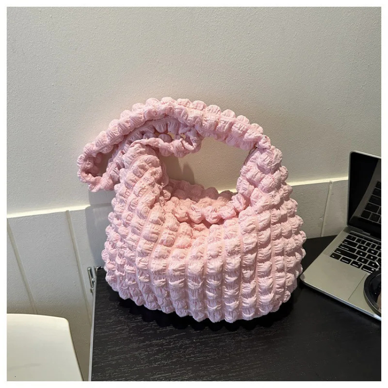 Cloud underarm bag large capacity tote for daily work commute bubble cloud crossbody 251103