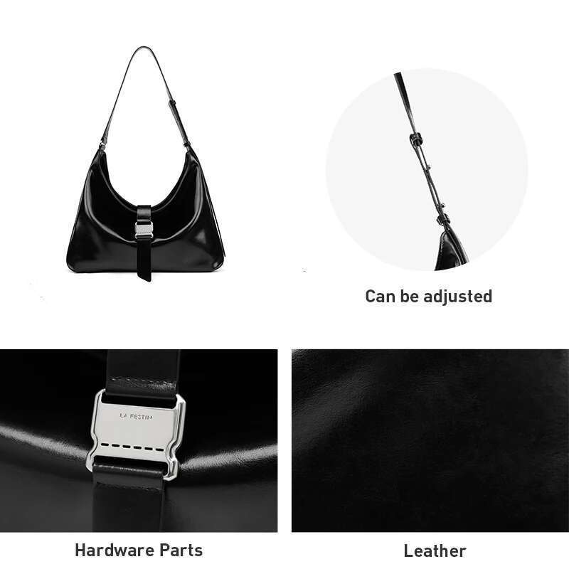 LA FESTIN Original New 2023 Tote For Women Large Crossbody Shoulder Y2k Ladies Leather Women's Bag Messenger Bag