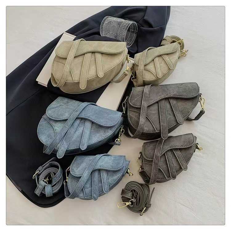 New Cowboy Pattern Saddle for Women Fashionable Mother and Crossbody Stylish Mini Bag bigclothfgg22
