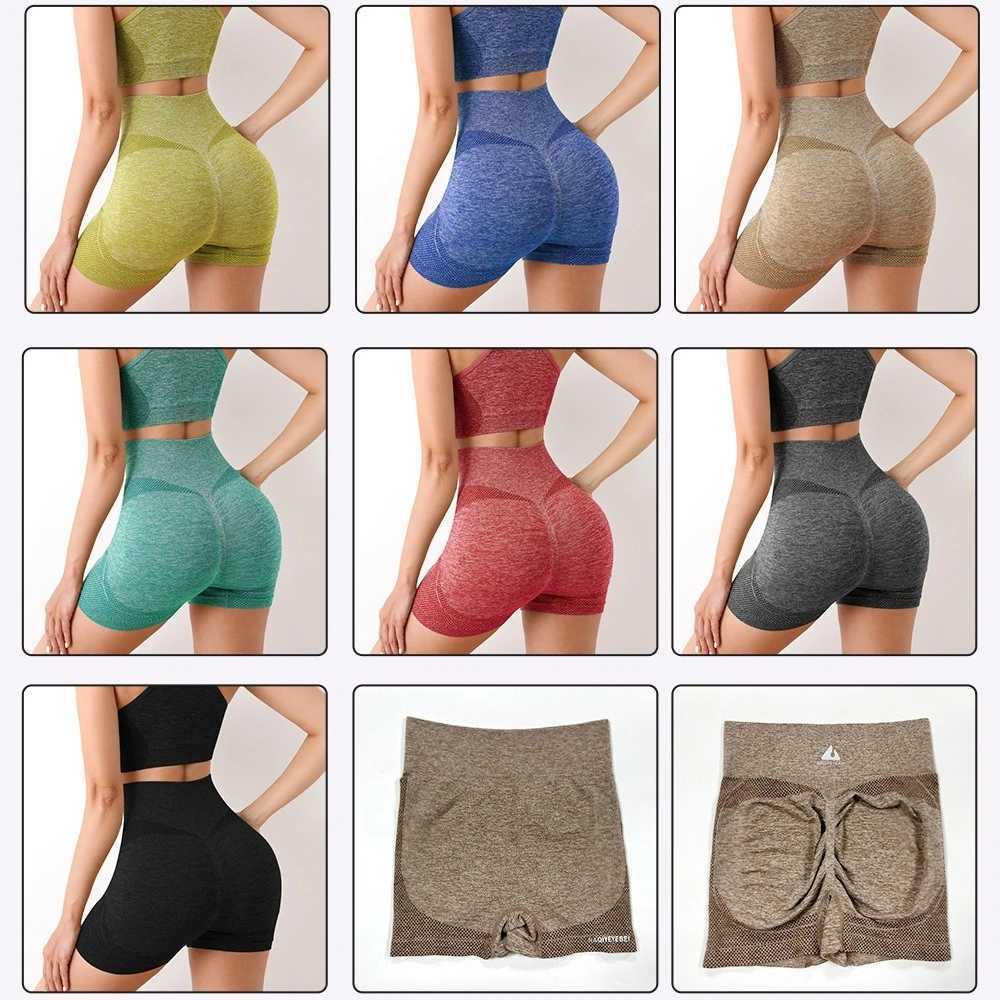 2PCS seamless womens yoga set sportswear fitness suit beautiful open back high waist leg sportswearW250411