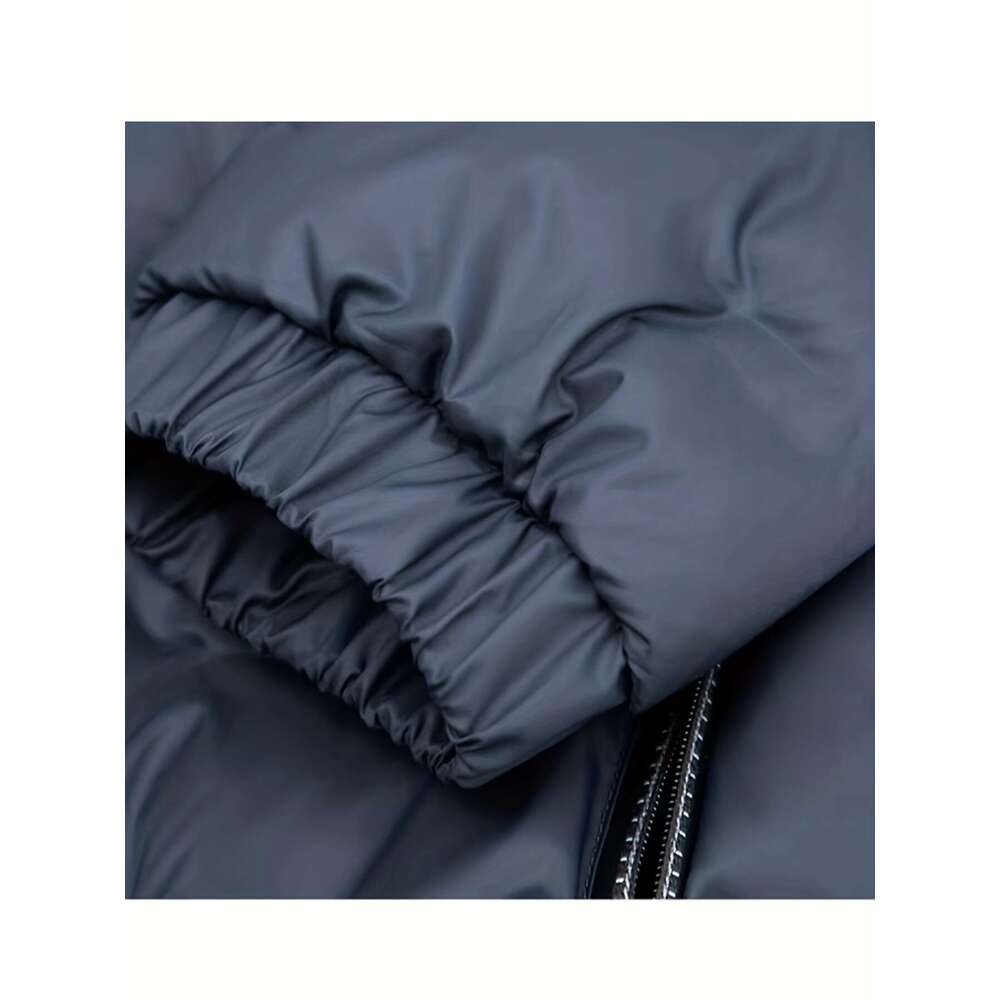 Windproof High Quality Men's Full-Zip Hooded Jacket With Design | Polyester Shell, Soft Lining, Full-Length Zipper Closure, Casual & Outdoor