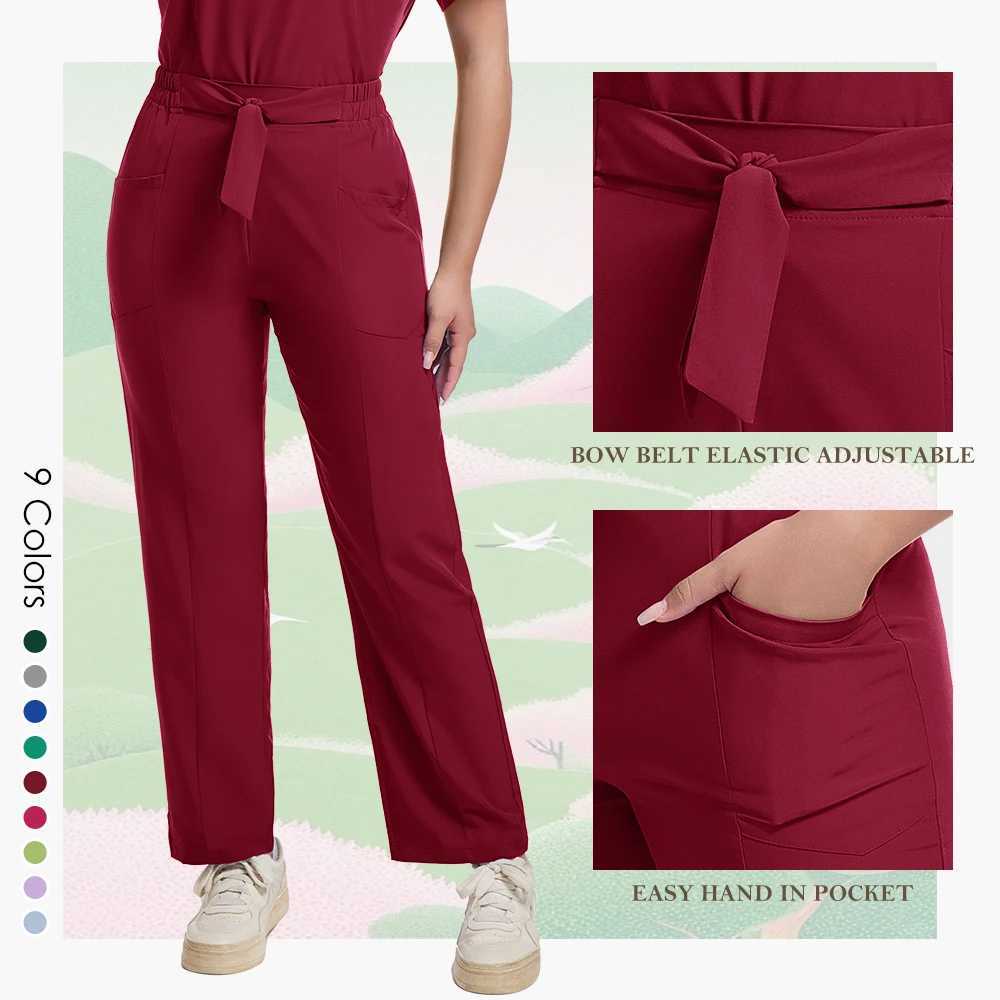 Hospital Surgical Clothes Medical Uniform Women Scrub Set Doctor Nurse Accessories Dental Clinic Scrub Set Beauty Sn Workwear X2504109