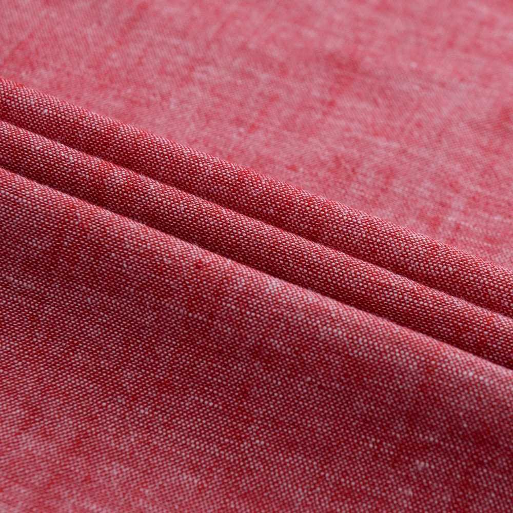 Mens Solid Button-Down Collar Dress Shirt - Breathable Cotton-Linen Blend - Long Sleeve Slim-fit - Spring Summer Casual Chic K251110