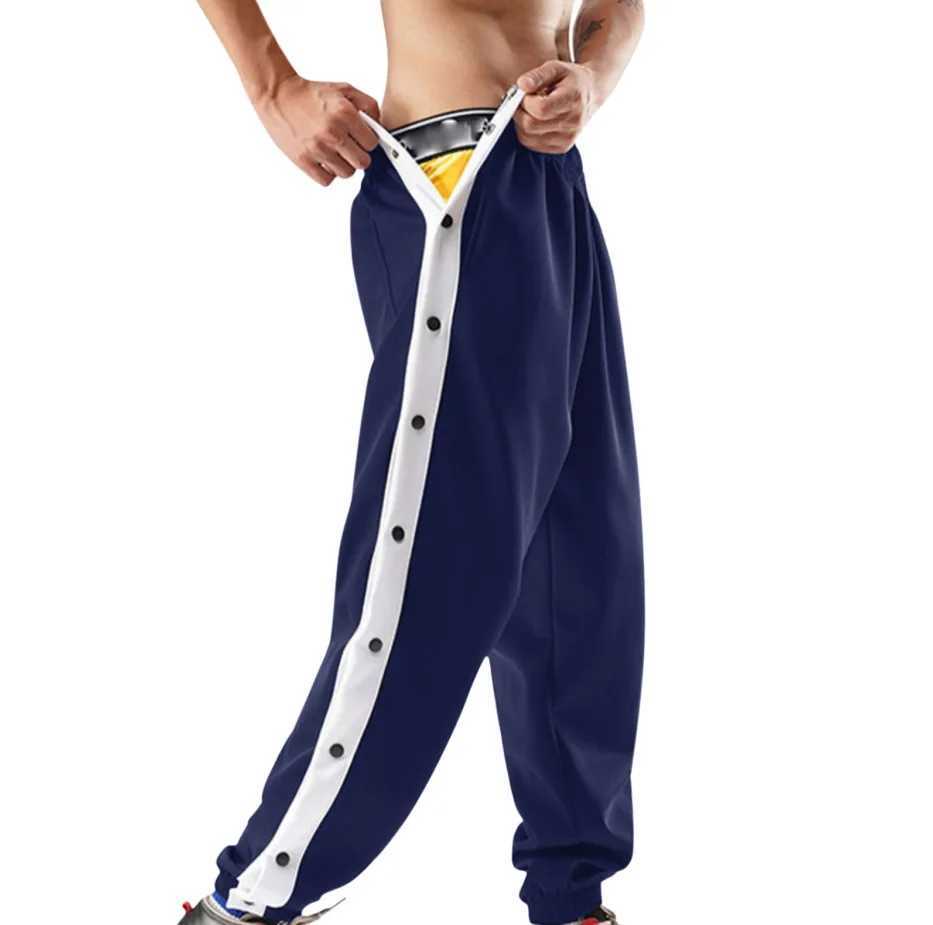 Mens sports pants fashionable sportswear brushed straight track pants casual and loose Trouser mesh fabric breathable and fast dryingXJ250410