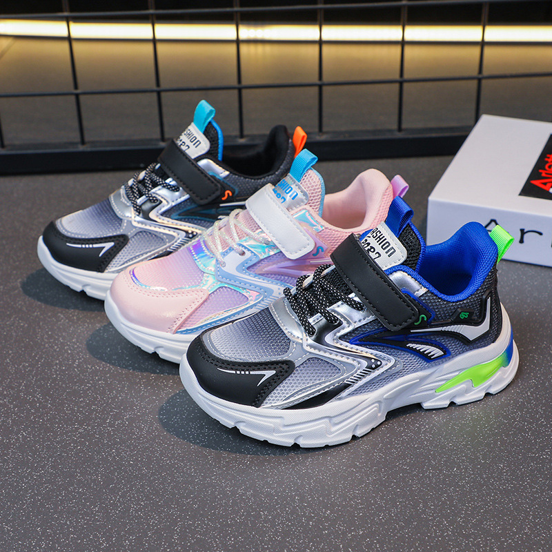 Children Sport Anti Slip Wear-resistant Shoes Girls Boys Spring Kidszworld New Soft Sole Toddler Shoes Kids Sport Sneakers Size 26 - 37 K0225
