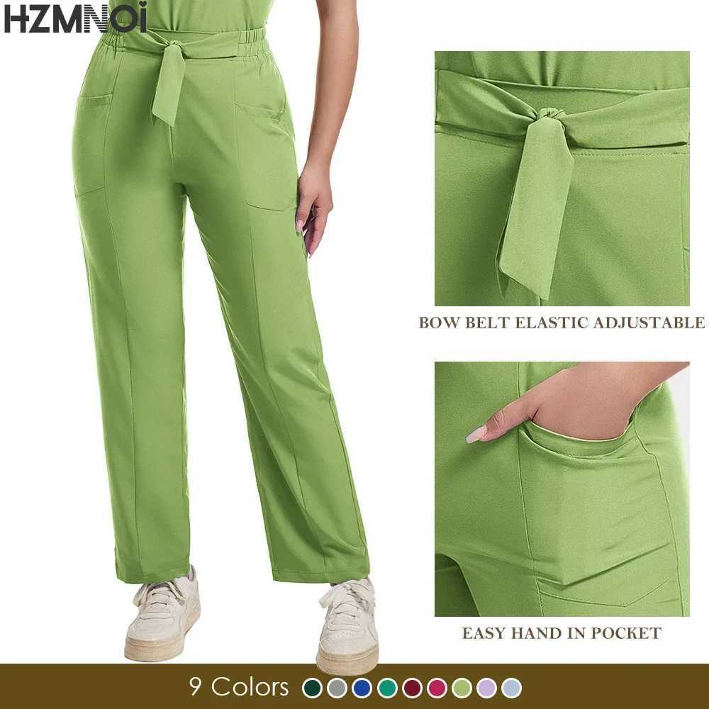 Medical Uniform Scrub Sets Uniform Women Joggers Veterinary Pet Clinic Nursing Accessories Breathable Short Slved Top Pant Set X250410
