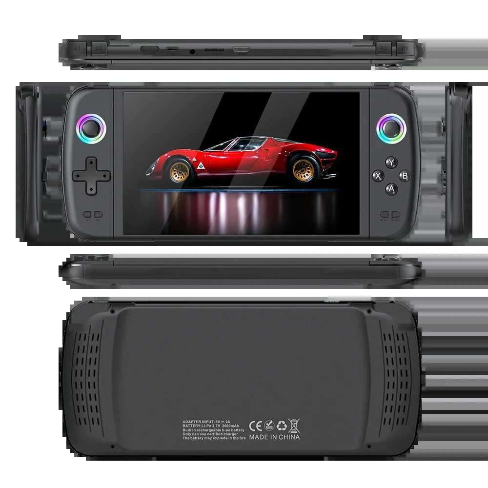 2025 new M27 Portable Pocket Retro Handheld Video Game Console 70Inch I SCREEn 1024600 Display support LINUX Emelec OutM251111