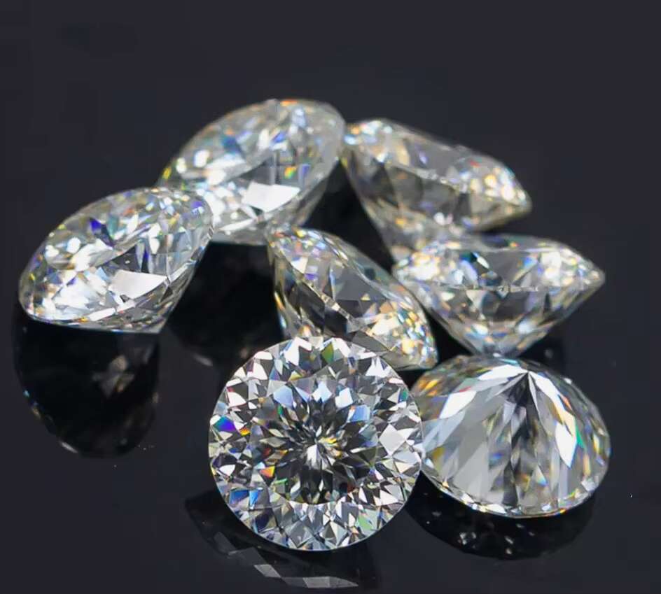Luxury Fancy Cut Round Brilliant Moissanite Diamond Loose Gemstone D Color VVS1 Lab-grown Diamond Jewelry Made GRA Certificate