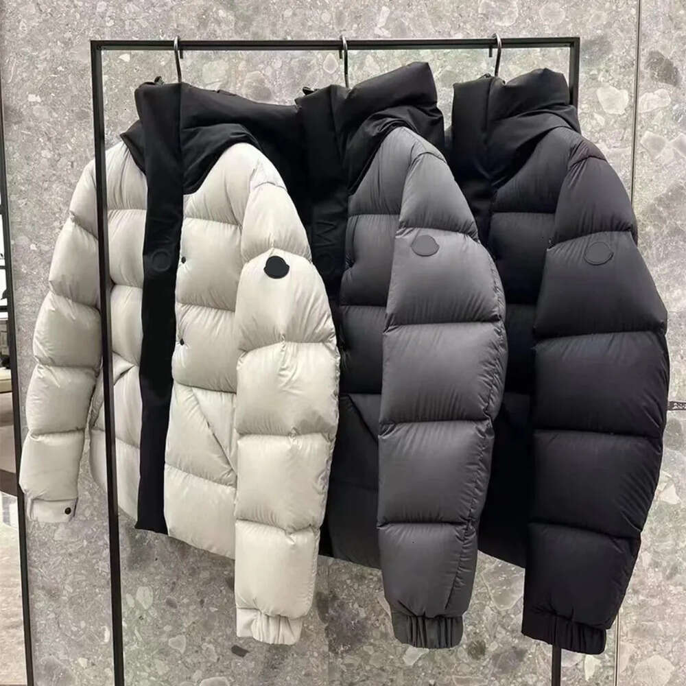 Monclrer Maya Puffer Jacket Fashion Darth Vader Luxury Mon Clear Hooded Down Coat Unisex Lightweight Fluffy Full Fill Warm Outdoors Sports Monclarers Doudoune F40