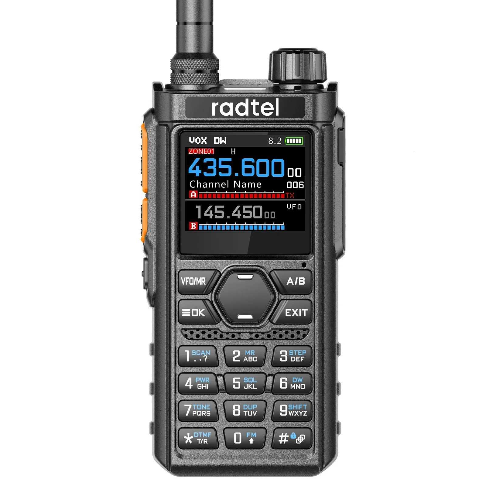 Radtel RT-910B 45-59Mhz TX RX Walkie Talkie 960 Channels AM/FM Air Band Type C Spectrum with Noise Reduction NOAA H251111