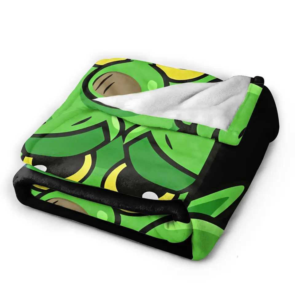 Clashes Royaleds Game Knitted Blanket Fuzzy Throw Blankets Bed Sofa Portable Soft Warm Bedspreads C251111