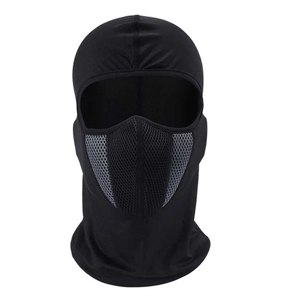 New Motorcycle Face Mask Off-road Motorcycle Hood Bicycle Breathable Windproof Dustproof Riding Face Mask S251110