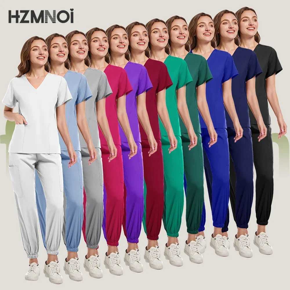 Hospital Surgical Clothes Medical Uniform Women Scrub Set Doctor Nurse Accessories Dental Clinic Scrub Set Beauty Sn Workwear X250410