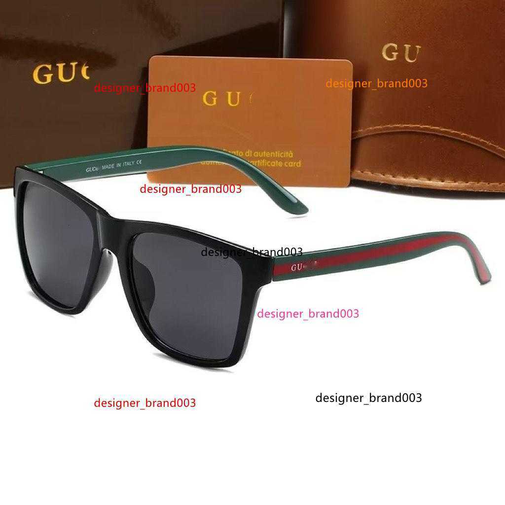 designer Original packaging box new guccis guccii guccisunglasse ggs men and women fashion driving antiglare sunglasses star network red