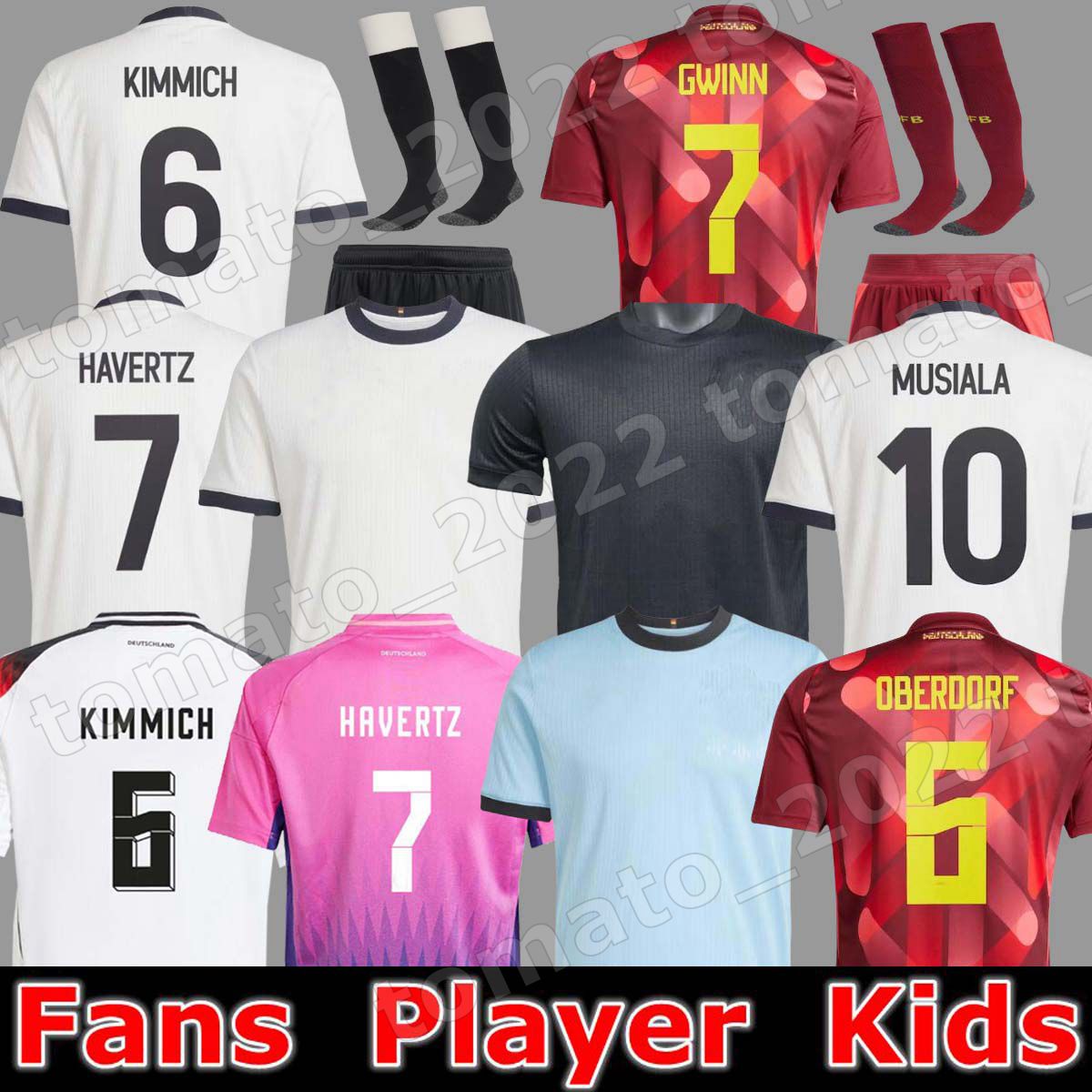 2025 Germany 125-Year Anniversary woman Soccer Jerseys Player HUMMELS KROOS GNABRY WERNER MUSIALA MULLER HAVERTZ WIRTZ PAVLOVIC GUNDOGAN Men Football Shirts Kids