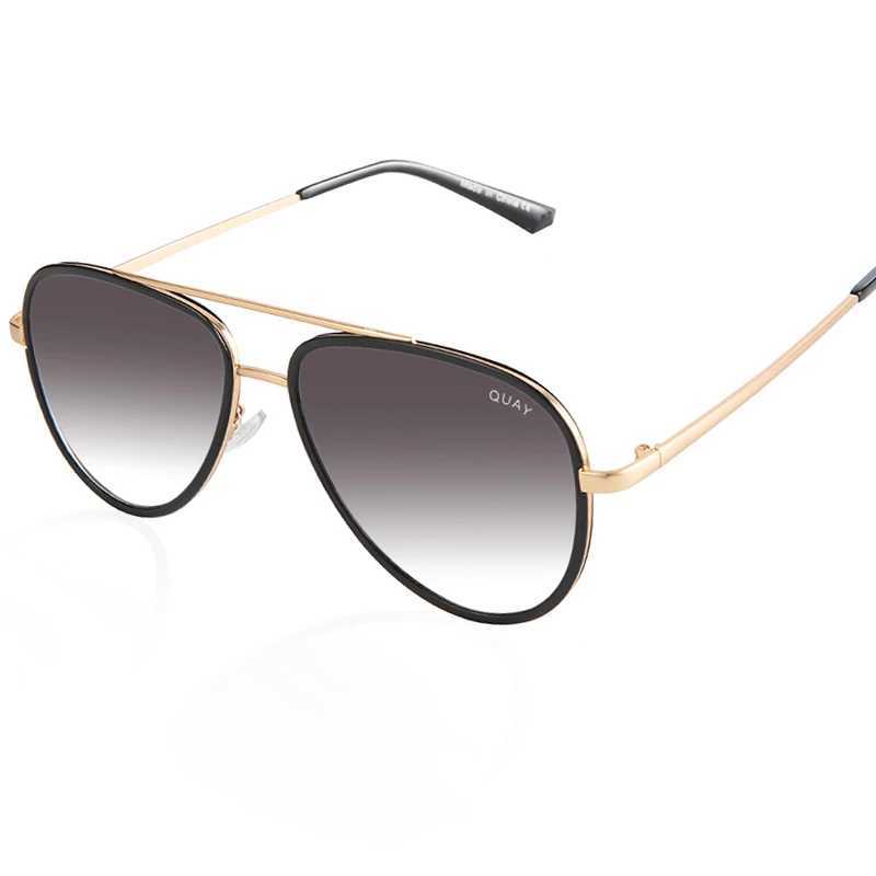 Quay Sunglasses for Women All In Brand Designer Mirror Pilot Sunglasses Women UV400 Fashion Ladies Eyewear Female Oculos Z250411