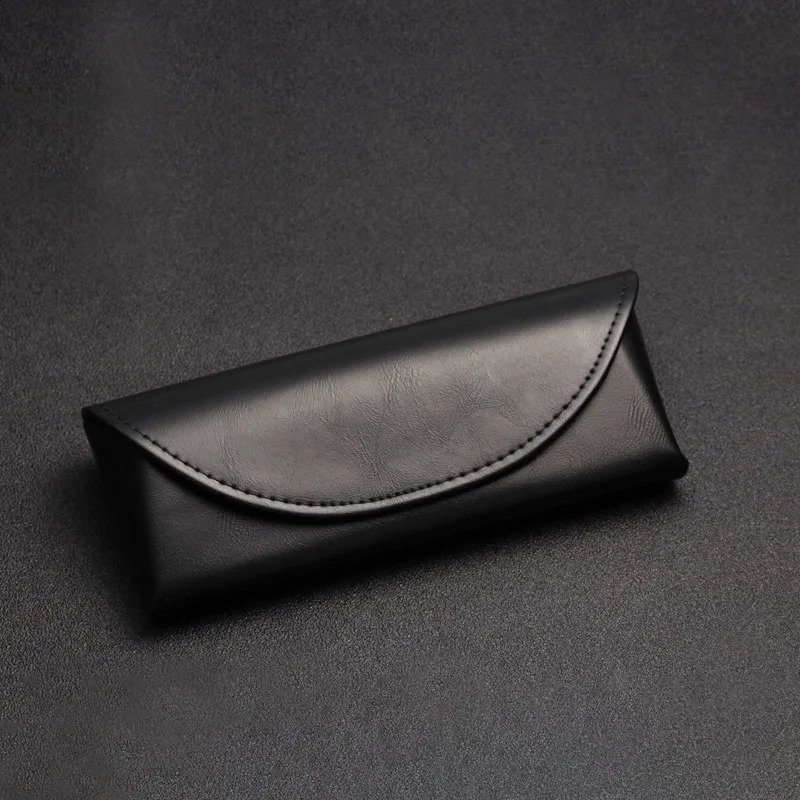 Leather Mens Sunglasses Box Black PU Compressed Glass Box Fashion Glass Cover 250409