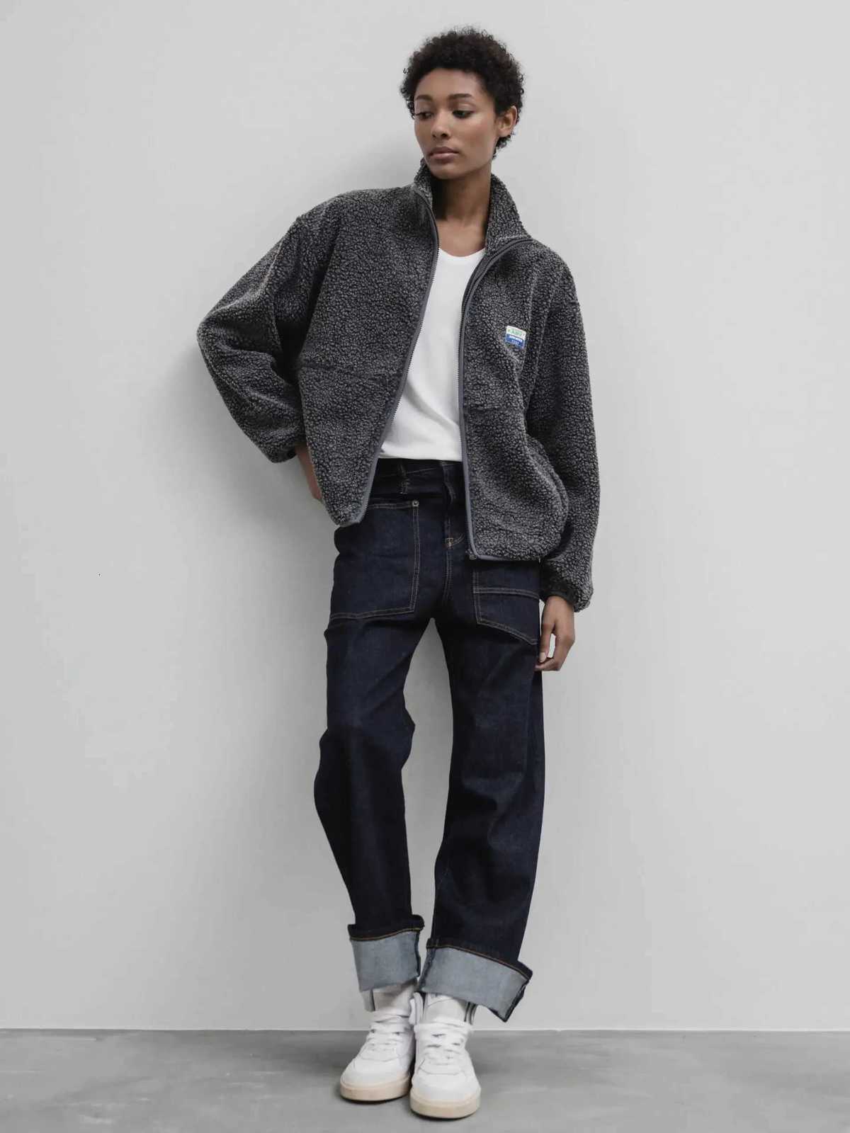 Zipper Wool Sweater Mens Versatile Knitwear Jacket Autumn and Winter Cardigan for Women Long Sleeve Sweatshirts Daily Sweaters W251111