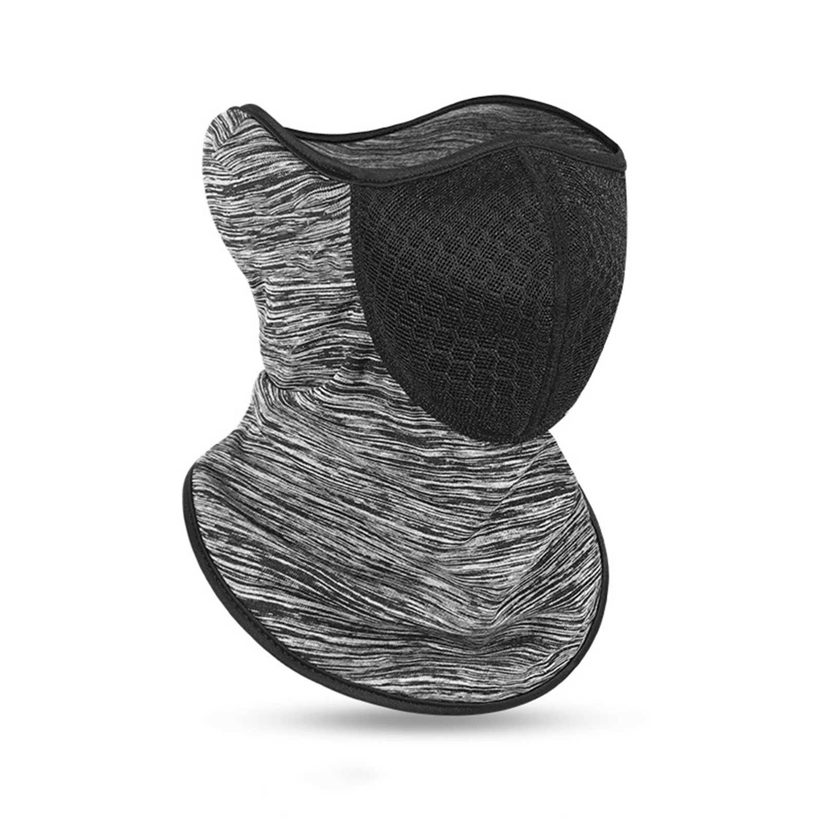 Warm Neck Guard Scarf honeycomb vents Neck Cover Bike Half Face Mask Cover Windproof Cycling Headscarves For Cycling Camping S251110