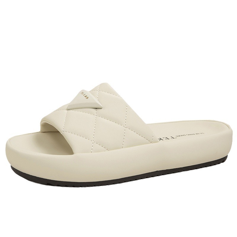 Free shipping designer slippers women black beige khaki comfortable breathable wear-resisting indoor sandals