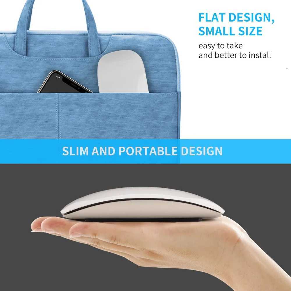 Wireless Magic Mouse Ergonic Design Rechargeable Touch Working for Windows Book Y251111