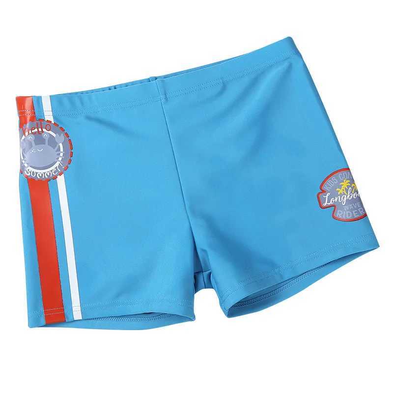 Childrens swimming poles boys cartoon polyester boxer shorts small and medium-sized childrens beach hot spring vacations...W250410