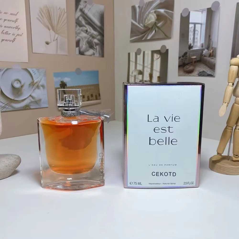 75ml Beautiful Life Women Perfume True Love Rose Fragrance Lasting Perfume Fresh Natural Romantic Temperament EDP Perfume W251111