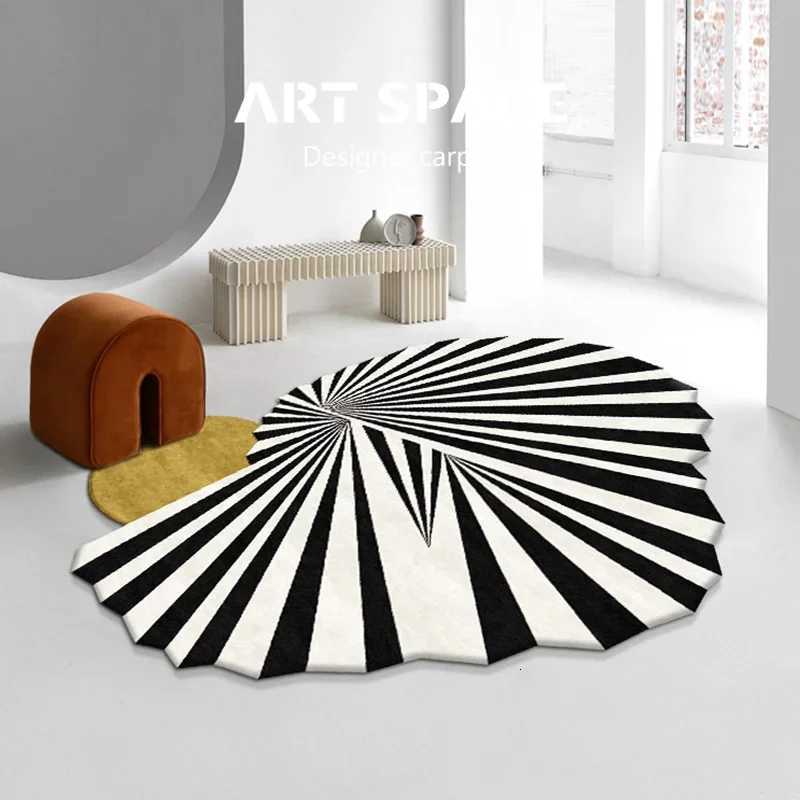 Thickened Irregular Living Room Carpet Art Decoration Home Fashion Bedroom Plush Rug Lounge Easy Clean Soft Floor Mat Tapis Y251110
