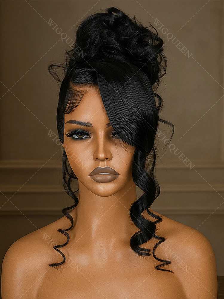 Glueless 360 Full Lace Frontal Wig Body Wave 13x4 5x5 Lace Front Human Hair Wigs 12A Brazilian Virgin Hair Invisi Strap Snug FitT251111