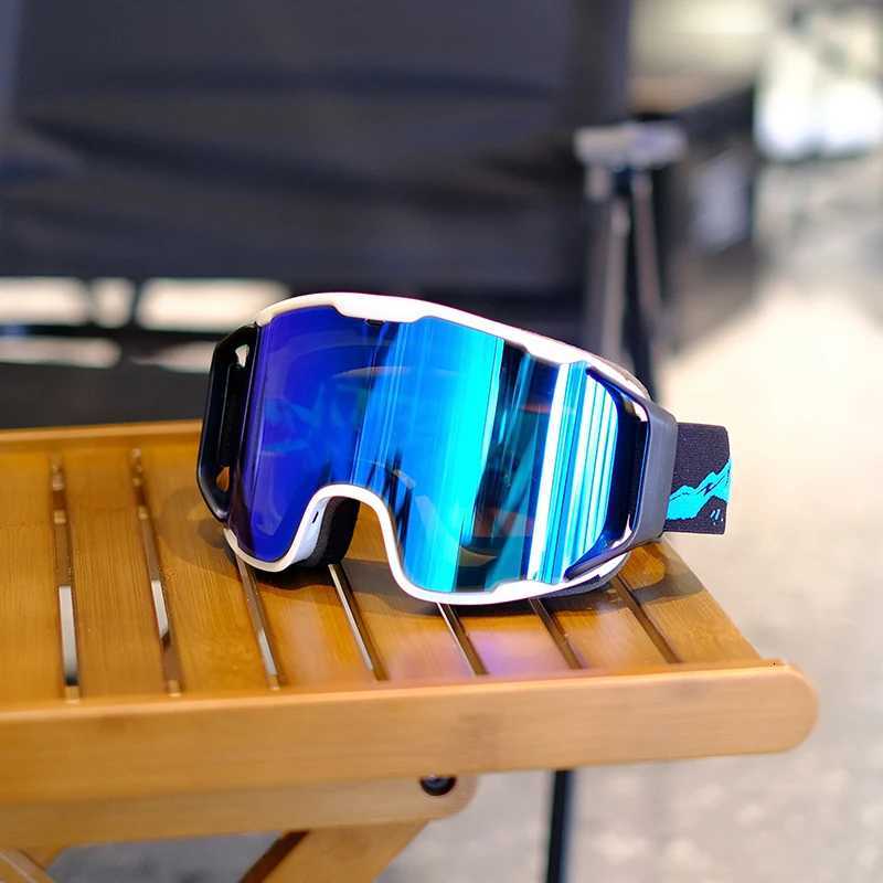 New Ski Goggles Double Layers Anti-Fog Skiing Glasses Men Women Snowmobile Eyewear Winter Outdoor Windproof Snowboard Goggles K251110