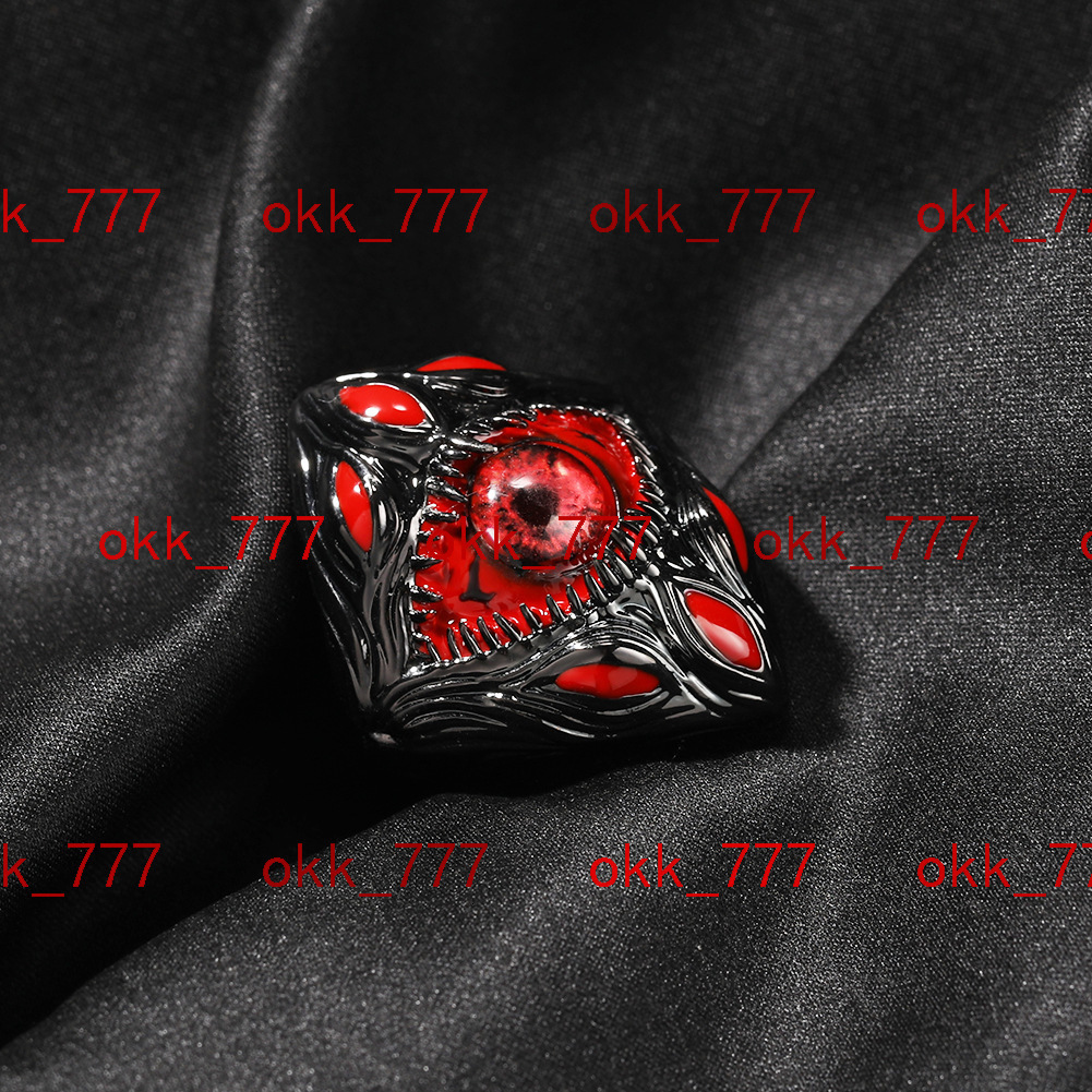 Niche design eye parasitic ring ins style high-end hip-hop fashion brand ring mens index finger ring