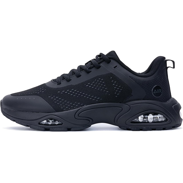 Designer Shoes High Quality Mens Air Running Shoes Fashion Walking Tennis Sneakers Athletic Trail Shoes for Workout Jogging Gym BlackBlue