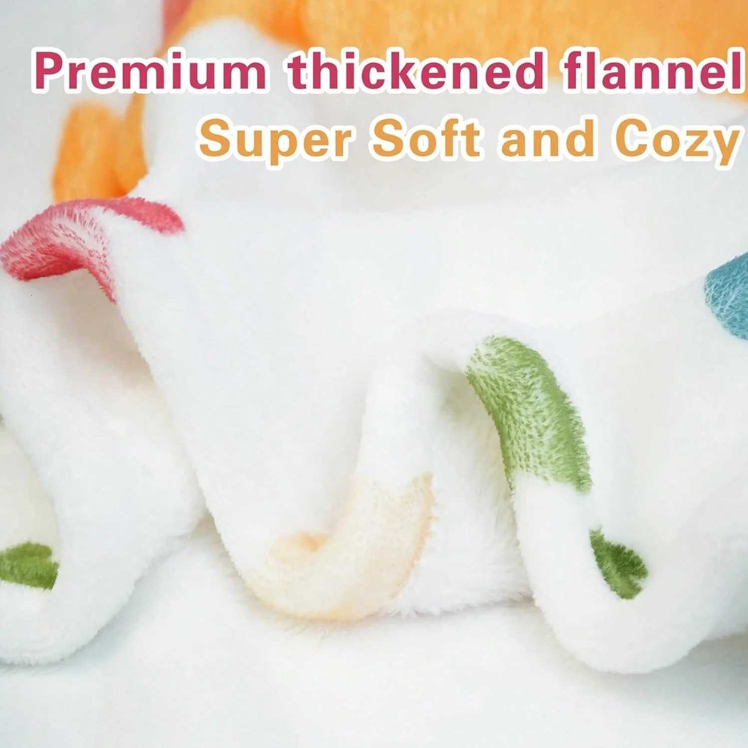 1PC Personzed Flannel Blanket Custom Name Skin-Friendly Bed Cover for Girls Kids - Unique Gift Blanket C251111