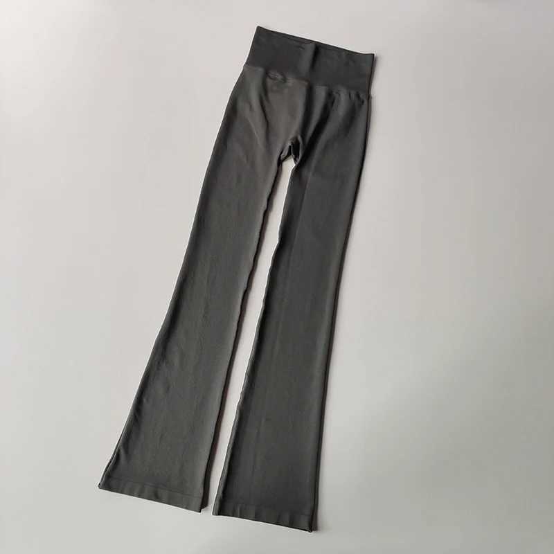 High waisted compression micro flame yoga with no awkward lines for outdoor wear seamless elastic fitness pants to lift legsW250411
